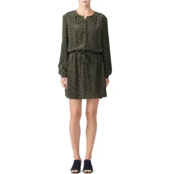 Rails Dresses & Skirts - Rails Olive cheetah Hanna dress size Large.